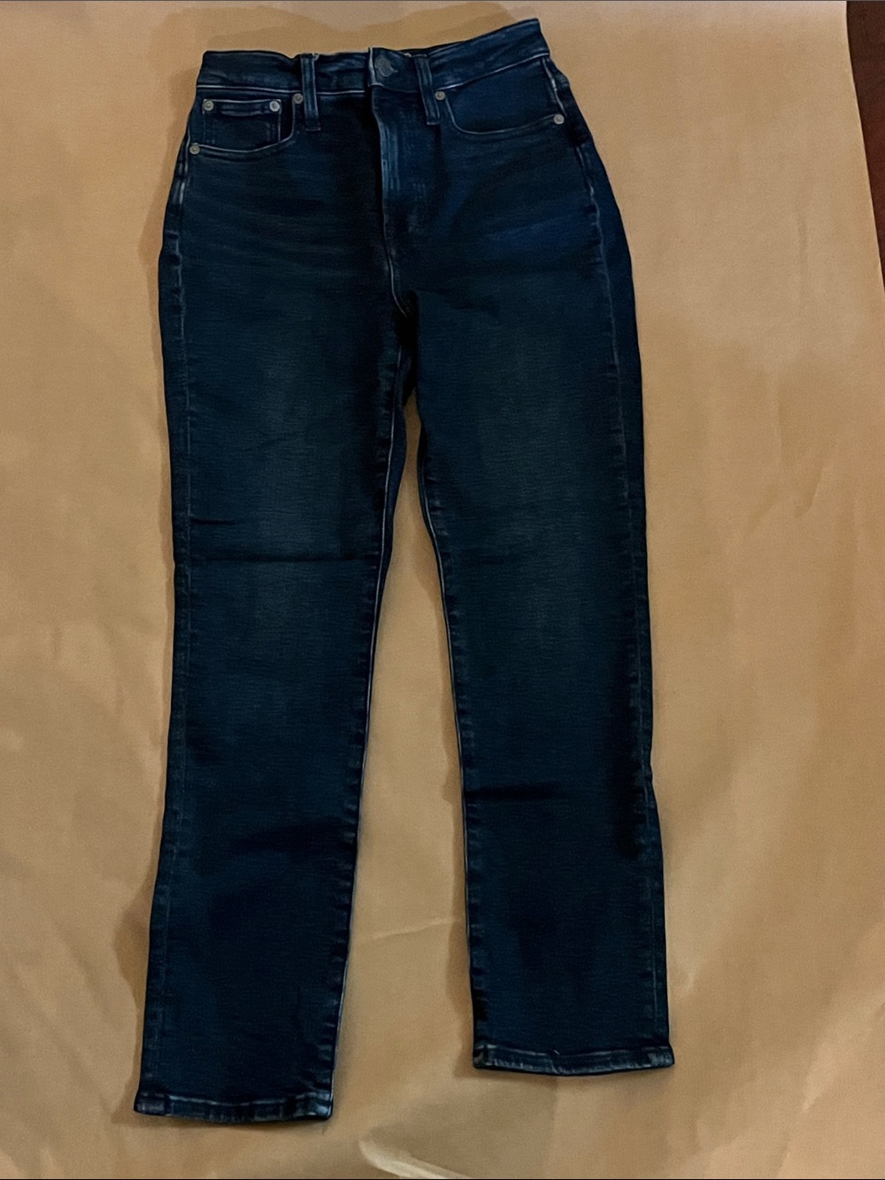 Madewell Dark Indigo The Perfect Vintage Jean Straight-Leg